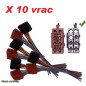 FAISCEAU AUTORADIO ISO MALE FILS NUS CON 4HP ET ALIM EN 2 PRISES PAR 10 PIECES VRAC FAISCEAU AUTORADIO ISO MALE FILS NUS CON 4HP ET ALIM EN 2 PRISES PAR 10 PIECES VRAC