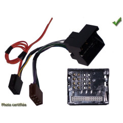 FAISCEAU AUTORADIO MERCEDES SLK 2004- 4HP ISO FAKRA