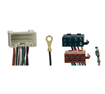 FAISCEAU AUTORADIO MITSUBISHI LANCER 2007 SANS NAVIGATION 4HP ISO