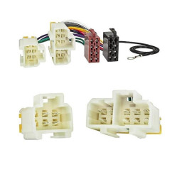 FAISCEAU AUTORADIO NISSAN ALMERA 1995-01/2000 2 CONNECTEUR 4HP ISO