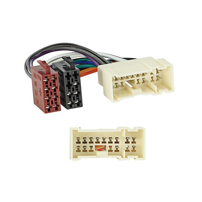 FAISCEAU AUTORADIO NISSAN XTRAIL 2001-2007 - 1 CONNECTEUR 4HP ISO