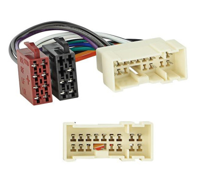 FAISCEAU AUTORADIO NISSAN XTRAIL 2001-2007 - 1 CONNECTEUR 4HP ISO