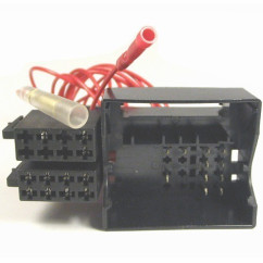 FAISCEAU AUTORADIO PEUGEOT 207 2006- 4HP ISO FAKRA...
