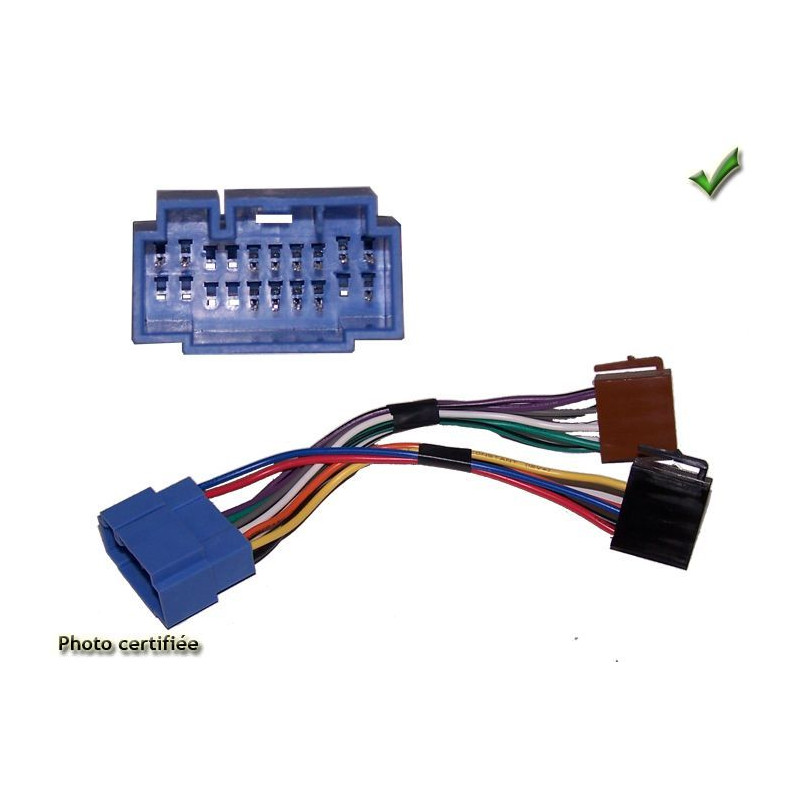 FAISCEAU AUTORADIO SUZUKI ALTO 2004- 4HP ISO
