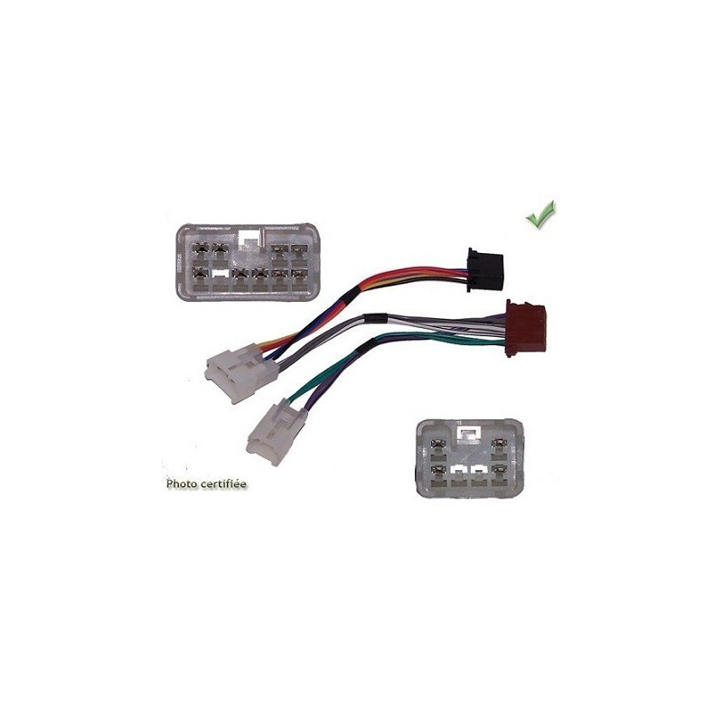 FAISCEAU AUTORADIO TOYOTA LANDCRUISER 300 02/2003- - 4HP ISO