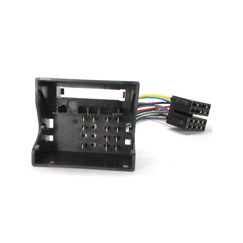 FAISCEAU AUTORADIO VOLKSWAGEN LT 2006- 4HP ISO FAKRA