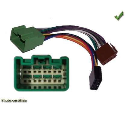 FAISCEAU AUTORADIO VOLVO C70 2006- (16 PINS) HIGH PERFORMANCE -ISO 4HP