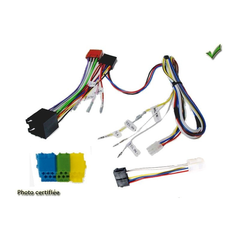 FAISCEAU KIT MAIN LIBRE ALFA ROMEO 156 2002-2005 ENTREE TEL-CK3100