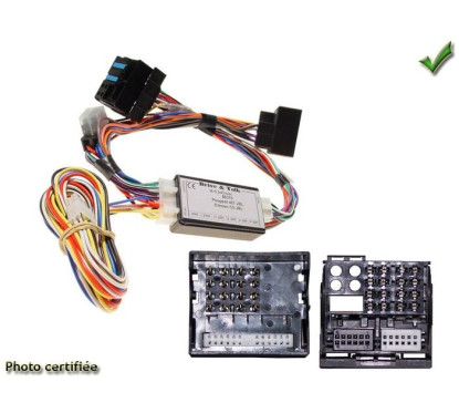 FAISCEAU KIT MAIN LIBRE ALFA ROMEO GIULIETTA 2010-2013 AVEC AMPLI JBL CK3100