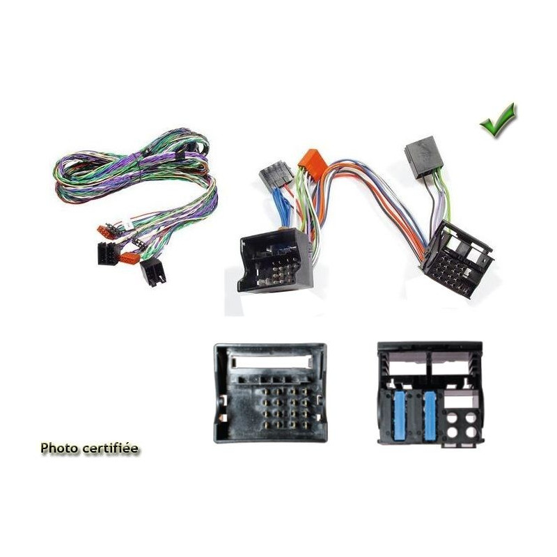 FAISCEAU KIT MAIN LIBRE AUDI A1 ALLROAD 08/2008- MMI SANS AMPLI 8HP