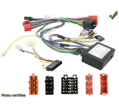 FAISCEAU KIT MAIN LIBRE AUDI A3 05/2003-2007 ISO AVEC AMPLI BOSE