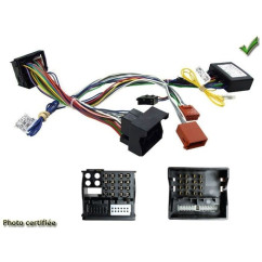 FAISCEAU KIT MAIN LIBRE AUDI A3 2007-08/2012 FAKRA AVEC AMPLI BOSE ET FULL AMPLIFI