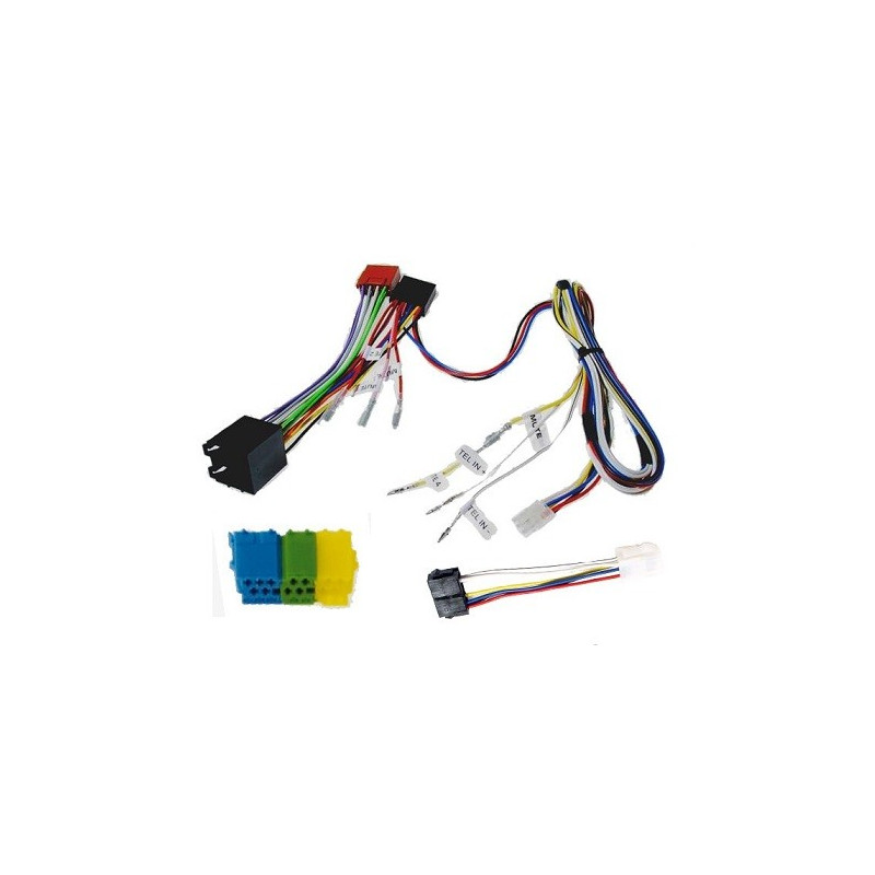 FAISCEAU KIT MAIN LIBRE AUDI A4 2001-2004 AVEC RADIO NAVIGATION PLUS ENTREE TEL
