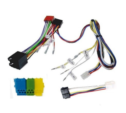 FAISCEAU KIT MAIN LIBRE AUDI A4 2001-2004 AVEC RADIO NAVIGATION PLUS ENTREE TEL
