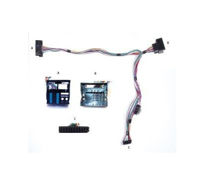 FAISCEAU KIT MAIN LIBRE AUDI A4 2001-2004 BOSE+NAV+NAV