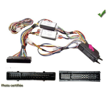 FAISCEAU KIT MAIN LIBRE AUDI A5 2007- MMI AMPLI 10HP -CK3100