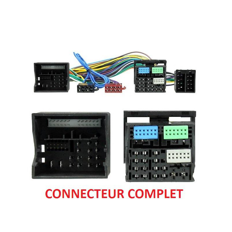 FAISCEAU KIT MAIN LIBRE AUDI A7 SPORTBACK 2010- CONNECTEUR COMPLET