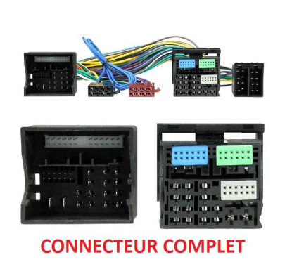 FAISCEAU KIT MAIN LIBRE AUDI Q3  AVEC MMI 8HP NEW CONNECTEUR COMPLET