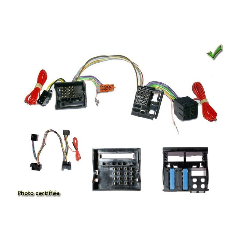 FAISCEAU KIT MAIN LIBRE AUDI Q7 2006-05/2009 FAKRA