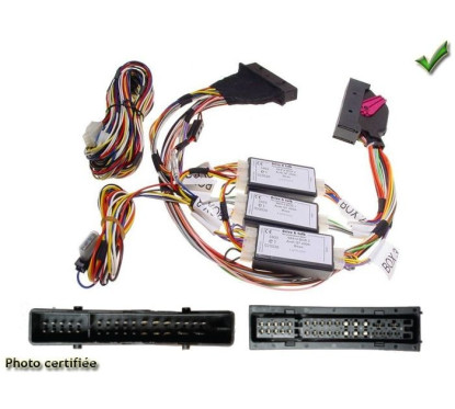 FAISCEAU KIT MAIN LIBRE AUDI Q7 2006- 5/2009 AMPLI BOSE 6000 14HP -CK3100