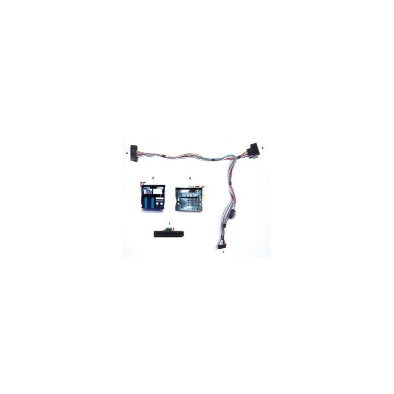 FAISCEAU KIT MAIN LIBRE AUDI Q7 2006- AVEC MMI BASIC 8 HP