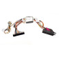 FAISCEAU KIT MAIN LIBRE AUDI Q7 2006-AVEC AMPLI BOSE 6000 13HP POUR PARROT-THB-NOKIA