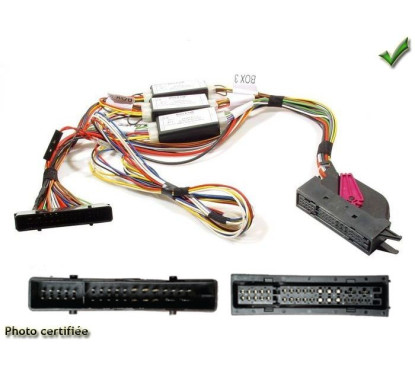 FAISCEAU KIT MAIN LIBRE AUDI R8 2007- MMI AMPLI B&O 14HP -CK3100