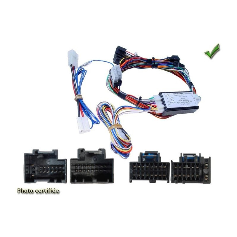 FAISCEAU KIT MAIN LIBRE CHEVROLET IMPALA 2006- AVEC AMPLI CK3100