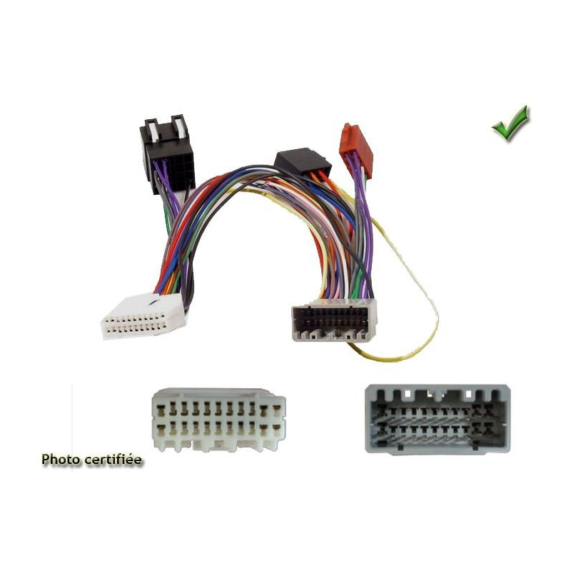 FAISCEAU KIT MAIN LIBRE CHRYSLER DODGE JEEP 2002- AVEC AMPLI BOSTON