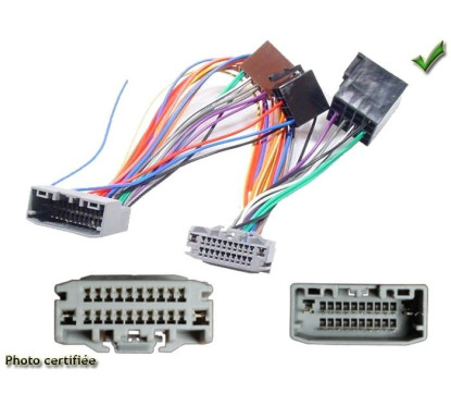 FAISCEAU KIT MAIN LIBRE CHRYSLER DODGE JEEP 2008- AVEC AMPLI