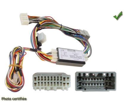 FAISCEAU KIT MAIN LIBRE CHRYSLER VOYAGER 2001-08/2004 AVEC AMPLI PREMIUM OU INFINITY CK3100