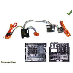 FAISCEAU KIT MAIN LIBRE CITROËN C4 CACTUS 2012- SANS AMPLI JBL FAKRA COMPLET 40PIN