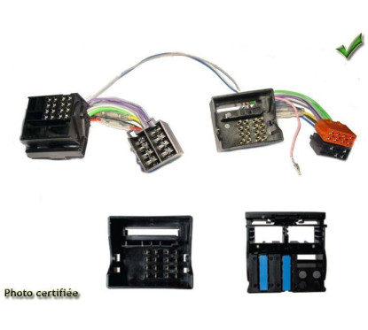 FAISCEAU KIT MAIN LIBRE CITROEN C6 09/2004- - SANS AMPLI JBL