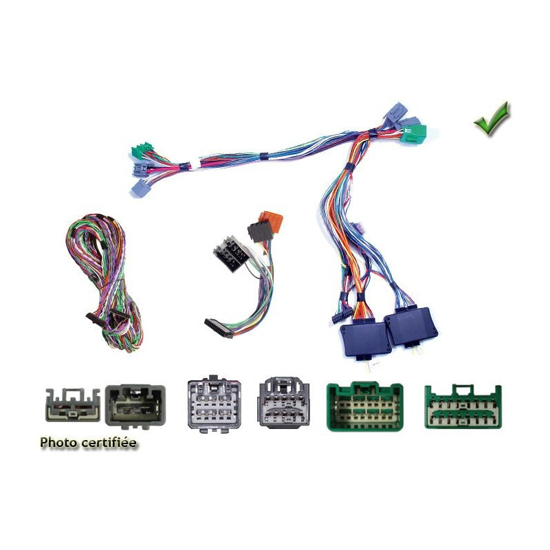 FAISCEAU KIT MAIN LIBRE JAGUAR XF (X250) 2008-2012 SE HSE ALPINE 14HP