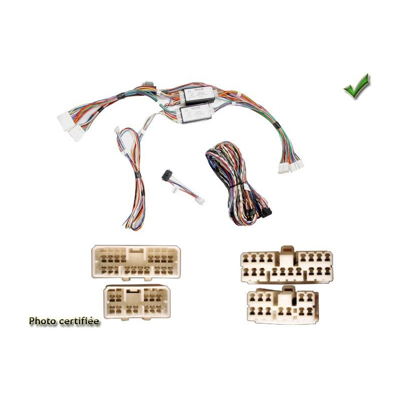 FAISCEAU KIT MAIN LIBRE JAGUAR XJ6 (X350) 2003- AVEC AMPLI -CK3100