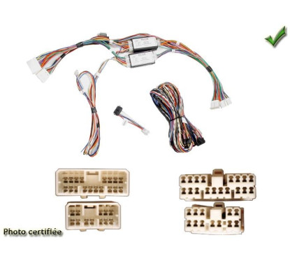 FAISCEAU KIT MAIN LIBRE JAGUAR XJ6 (X350) 2003- AVEC AMPLI -CK3100