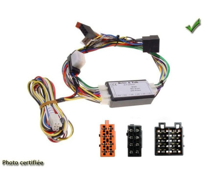 FAISCEAU KIT MAIN LIBRE KIA MOHAVE 2009- AVEC AMPLI JBL CK3100