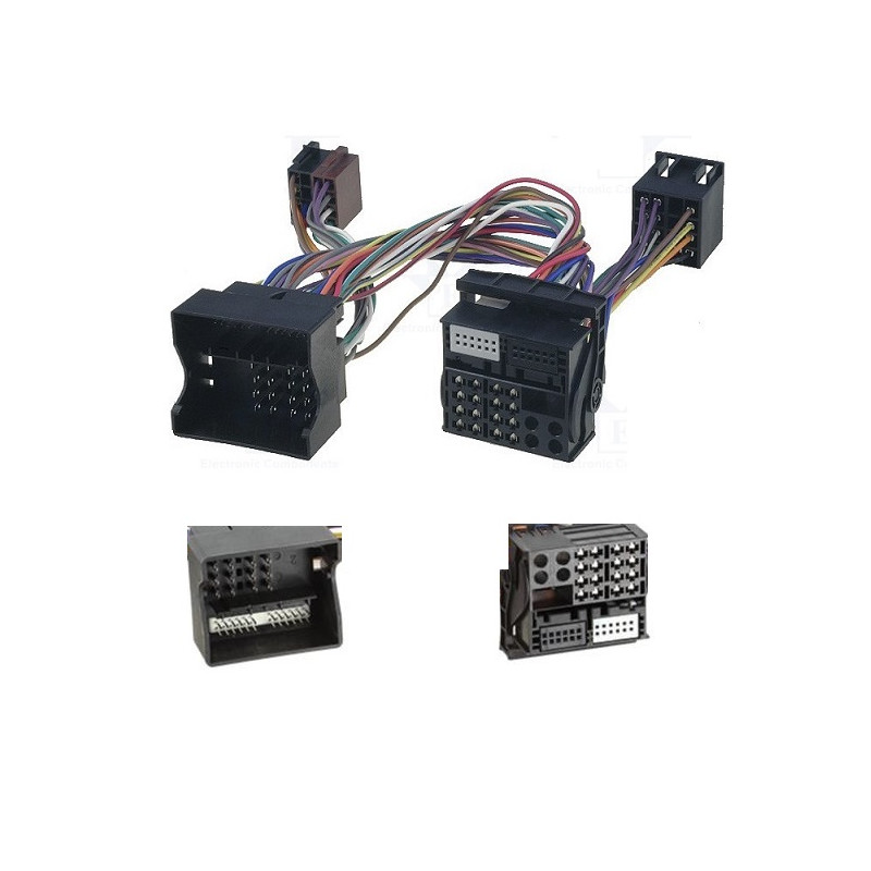 FAISCEAU KIT MAIN LIBRE LAND ROVER DEFENDER 2 04/2001-06/2005 POUR PARROT -THB -NOKIA