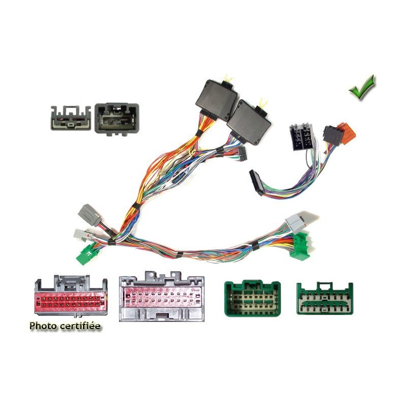 FAISCEAU KIT MAIN LIBRE LAND ROVER DISCOVERY 3 10/2004-09/2009 14HP HARMAN KARDON