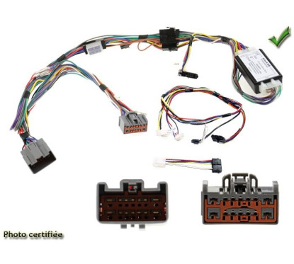 FAISCEAU KIT MAIN LIBRE LAND ROVER DISCOVERY 4 10/2009-11/2011 AMPLI NOIR 9HP -CK3100