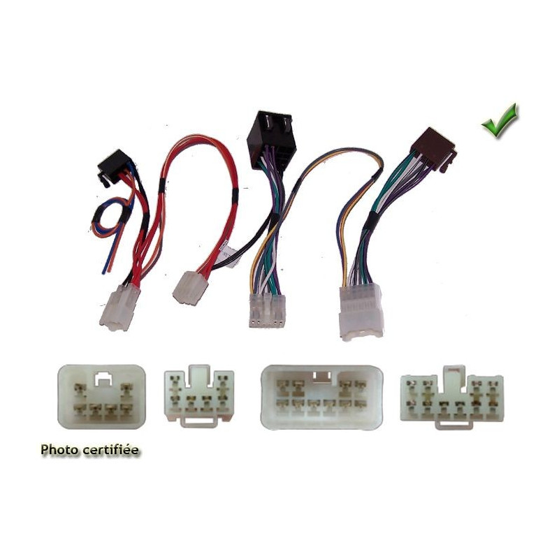 FAISCEAU KIT MAIN LIBRE LEXUS 2005- AVEC AMPLI PREVOIR RALLONGE