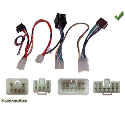 FAISCEAU KIT MAIN LIBRE LEXUS 2005- AVEC AMPLI PREVOIR RALLONGE