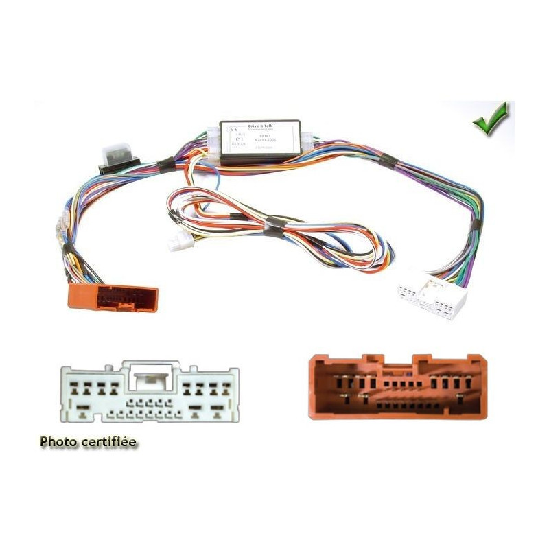 FAISCEAU KIT MAIN LIBRE MAZDA CX7 2006- AVEC AMPLI BOSE -CK3100