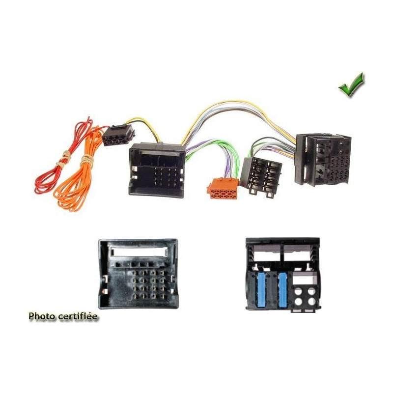 FAISCEAU KIT MAIN LIBRE MERCEDES 2004- CLS E SLK AUDIO10/20