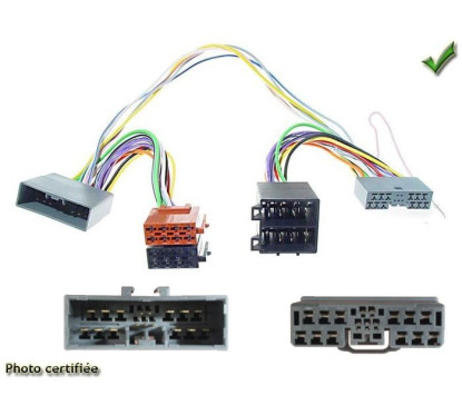 FAISCEAU KIT MAIN LIBRE MITSUBISHI 2007- 4007 C-CROSSER AVEC NAV HONDA 2006-
