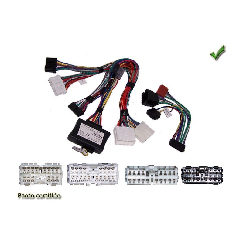 FAISCEAU KIT MAIN LIBRE MITSUBISHI GRAND PAJERO 2007- AMPLI ROCKFORD FOSGATE
