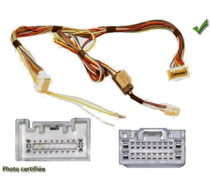 FAISCEAU KIT MAIN LIBRE MITSUBISHI GRAND PAJERO 2007- SANS NAV ENTREE TEL -CK3100
