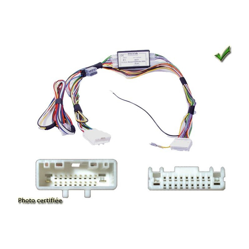 FAISCEAU KIT MAIN LIBRE NISSAN MAXIMA 2007-2008 - AVEC AMPLI BOSE -CK3100