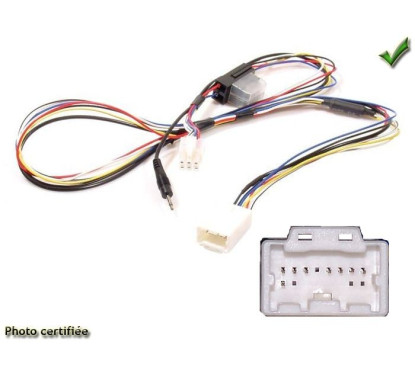 FAISCEAU KIT MAIN LIBRE NISSAN MICRA 2004-2011 AMPLI BOSE ENTREE TEL -CK3100