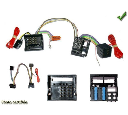 FAISCEAU KIT MAIN LIBRE SKODA SUPERB 03/2006-2009 FAKRA